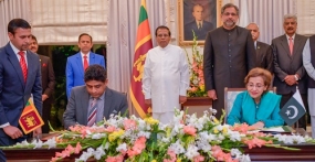 ද්විපාර්ශ්වික සාකච්ඡාවලින් අනතුරුව අවබෝධතා ගිවිසුම් 03 කට අත්සන් තබයි