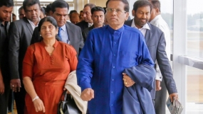 ජනපති ජර්මානු සංචාරය අරඹමින් දිවයිනෙන් පිටත්ව යයි