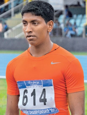 හිමාෂ ආසියාවෙන් දෙවැනියා වෙයි