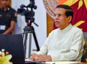 දියකාවා යුද අභ්‍යාසයට ජනපතිගෙන් සුබ පැතුම්