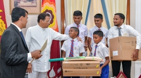 පල්ලේගම මධ්‍ය මහා විද්‍යාලයේ සිසු දරුවන් ජනපතිගෙන් කළ ඉල්ලීම ඉටු වෙයි