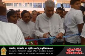 සෞඛ්‍ය සේවාවේ සියළුම වෛද්‍යවරුන් සදහා නිල නිවාස ඉදිකිරීමට කැබිනට් අනුමැතිය ලැබී ඇති බව සුව ඇමැති පවසයි