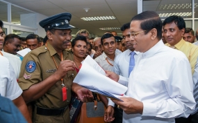 ජනපති, පොලිස් නිලධාරින්ගේ දුක් ගැනවිලි සොයා බලයි