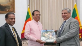 ජාත්‍යන්තර කි‍්‍රකට් කවුන්සලයේ සභාපති ජනපති හමුවෙයි