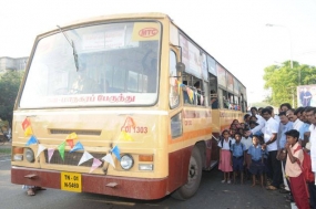 දිවයිනපුරා ධාවනය කෙරෙන පාසල් ළමුන් ප‍්‍රවාහන රථ නියාමනය කිරීමට පියවර