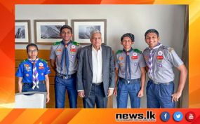 තුන්වන චාල්ස් රජුගේ රාජාභිෂේක මංගල්‍යයට සහභාගී වූ ශ්‍රී ලංකා බාලදක්ෂයින් ජනපති හමුවෙයි