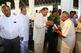 මහානාම සමරවීර මැතිදුන්ගේ ජන්ම සත සංවත්සරය සැමරේ