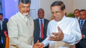 චන්ද්‍රබාබු නයිදු ජනපති හමු වෙයි