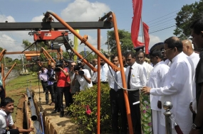 වකුගඩු රෝගය පවතින ප්‍රදේශවලට පිරිසිදු පානීය ජල ව්‍යාපෘති 39 ක්