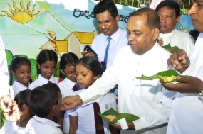 ආතර් වී දියෙස් මහතා සිහි කරමින් කොස් පැල දසලක්ෂයක් රෝපණය කිරීමේ වැඩපිළිවෙළ ඇරඹේ