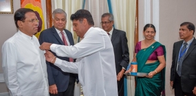 ජාතික නිවාස දින කොඩි සතිය අරඹමින් පළමු කොඩිය ජනපතිට පළදවයි