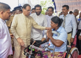 &quot;රට වෙනුවෙන් එකට සිටිමු&quot; මුලතිව් දිස්ත්‍රික් වැඩසටහනේ සමාප්ති උත්සවය  ජනපති ප්‍රධානත්වයෙන්