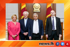 ජර්මන් පාර්ලිමේන්තු සාමාජික පීටර් රැම්සෝර් ජනපති හමු වෙයි