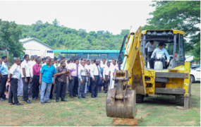 රත්නපුර නවනගර උද්‍යානයේ  ඉදි කිරීමේ ඇරඹෙයි