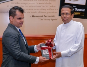 &quot;ද වයිස්රෝයි ස්පෙෂල්&quot; කෘතියේ සිංහල අනුවාදය එළිදැක්වීම ජනපති ප්‍රධානත්වයෙන් ...