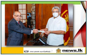 ජනපති සිය තෙමසක වැටුප COVඓඪ් – 19 සෞඛ්‍ය හා සමාජ ආරක්ෂණ අරමුදලට පරිත්‍යාග කරයි