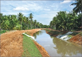 ගාල්ලේ වාරිමාර්ග ඉදි කිරීම් සහ ප්‍රතිසංස්කරණයට විශේෂ ව්‍යාපෘති රැසක්