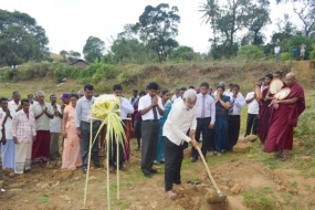 පාතහේවාහැටට ජලය දෙන්න වැව් හතරක් ප්‍රතිසංස්කරණය කරයි