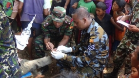 නේපාලයේ සහන සේවයේ නියුතු ශ්‍රී ලංකා ත්‍රිවිධ හමුදා කණ්ඩායම 11 වන දා දිවයිනට