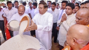 මොරගහකන්ද ව්‍යාපෘතිය නිමවීමත් සමඟ රජරට කෘෂිකර්මාන්තයේ නව පරිවර්තනයක් සිදුව තිබෙනවා- ජනපති