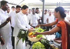 වැලිකන්ද, සෙවනපිටිය සති පොළ ජනපති අතින් ජනතා අයිතියට