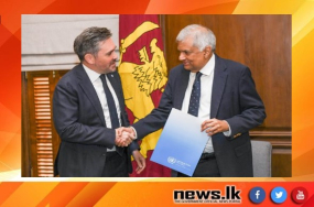 එක්සත් ජාතීන්ගේ නේවාසික සම්බන්ධීකාරකවරයා ජනපති හමුවෙයි