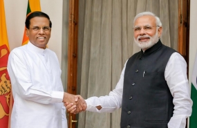 ශී‍්‍ර ලංකාව හා ඉන්දියාව ගිවිසුම් 4 කට අත්සන් තැබේ