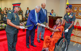 ආබාධිත රණවිරුවන්ගේ රැකවරණය සහ සුබසාධනය වෙනුවෙන් රජයෙන් ලබාදිය හැකි සෑම සහායක්ම ලබා දෙනවා