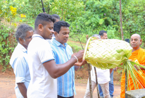 කලවාන ප්‍රාදේශීය සභාවේ මාර්ග දෙකක සංවර්ධනය ඇරඹේ