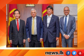 ජපාන රජයේ සහාය ඇතිව මෙරට ක්‍රියාත්මක කර අතරමඟ නැවතුණු සංවර්ධන ව්‍යාපෘති කඩිනමින් යළි ඇරඹීමට අවධානය