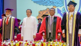 ආරක්ෂක විශ්වවිද්‍යාලයේ 26 වන වාර්ෂික උපාධි ප‍්‍රදානෝත්සවය ජනපති ප‍්‍රධානත්වයෙන්