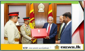 ශ්‍රී ලංකා යුද හමුදාවෙන් ජනාධිපතිවරයා වෙනුවෙන් විශේෂ බෑගයක්