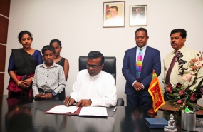 නිපුණතා සංවර්ධන හා වෘත්තීය පුහුණු නියෝජ්‍ය ඇමැති වැඩ බාරගනී