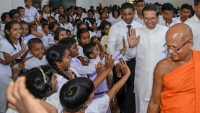 රට තුළ අධ්‍යාත්මික ගුණවගාව ගොඩනැංවීම මුල්කර ගනිමින් “ත්‍රිපිටකාභිවන්දනා” සතිය ක්‍රියාවට නැංවූ බව ජනපති පවසයි