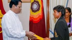 ආසියානු කනිෂ්ඨ මලල කී‍්‍රඩා තරගාවලියේදී රන් පදක්කමක් දිනාදුන් පාරමිට ජනපතිගෙන් මූල්‍ය පරිත්‍යාගයක්