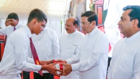 කියවීම ශික්ෂණයෙන් යුත් මිනිසෙක් ගොඩනගයි - ජනපති