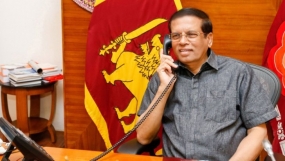 ඉන්දීය අග‍්‍රාමාත්‍ය නරේන්ද්‍ර මෝදි මහතාගේ ජයග‍්‍රහණයට සුබ පතමින් ජනපතිගෙන් දුරකථන ඇමතුමක්