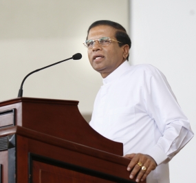 රටක් ගොඩනැගෙන්නේ බටහිරින් එන දේ මත නොවේ - ජනපති